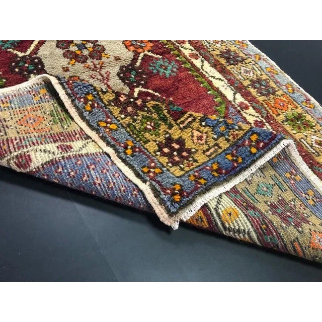 Turkish Colorful Rug For Sale - Image 5 of 6