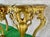 French Louis XV Style Giltwood Console Table With Marble Top For Sale - Image 12 of 18