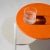 Triplo White and Orange Coffee Table by Mason Editions For Sale - Image 4 of 8