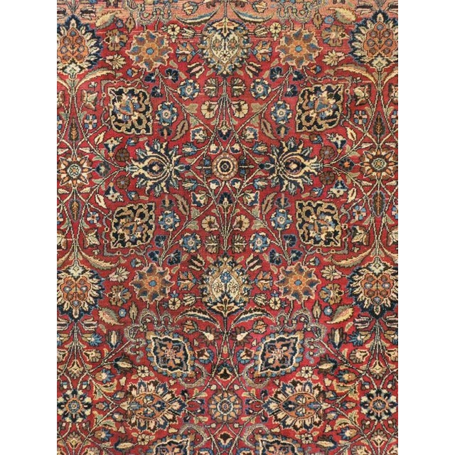 Traditional Persian Meshed Rug rug no.10284 For Sale - Image 4 of 7