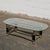 Italian Faux Tusk Glass Coffee Table, 1980s For Sale - Image 4 of 15