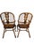 English Continental Furniture Company Windsor English Style Dining Chairs - Set of 2 For Sale - Image 3 of 11
