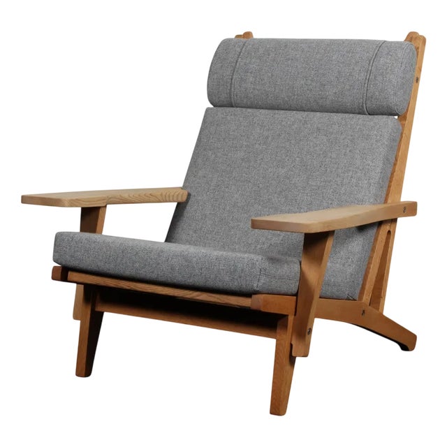 GE-375 Lounge Chair by Hans J. Wegner for Getama, 1960s For Sale