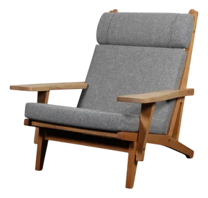 GE-375 Lounge Chair by Hans J. Wegner for Getama, 1960s