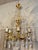 Traditional Empire Neo-Classical Style Crystal Chandelier, 1950s For Sale - Image 3 of 8