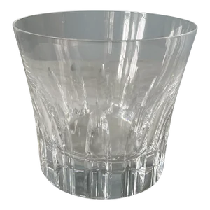 2000s Crystal Baccarat Etna Double Old-Fashioned Glass/Tumbler