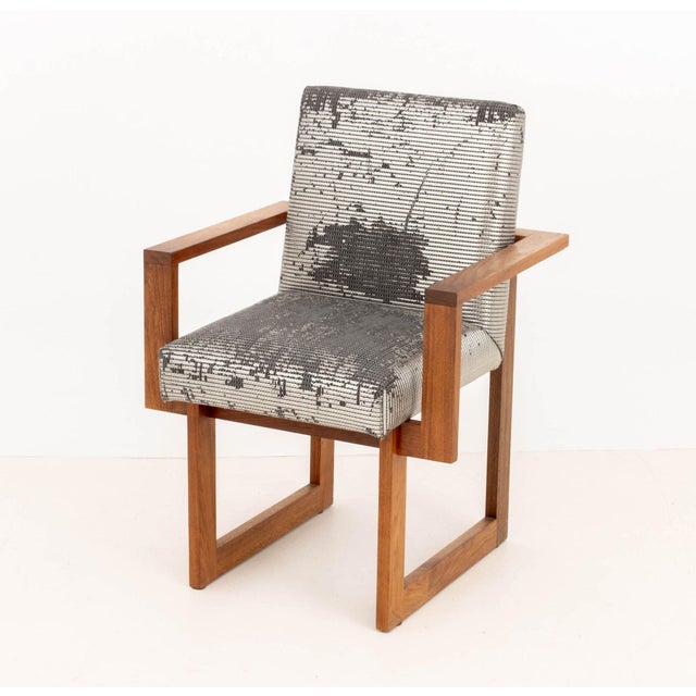 Wood Vladimir Kagan "Cubist" Rosewood Dining Chairs, 8 For Sale - Image 7 of 11