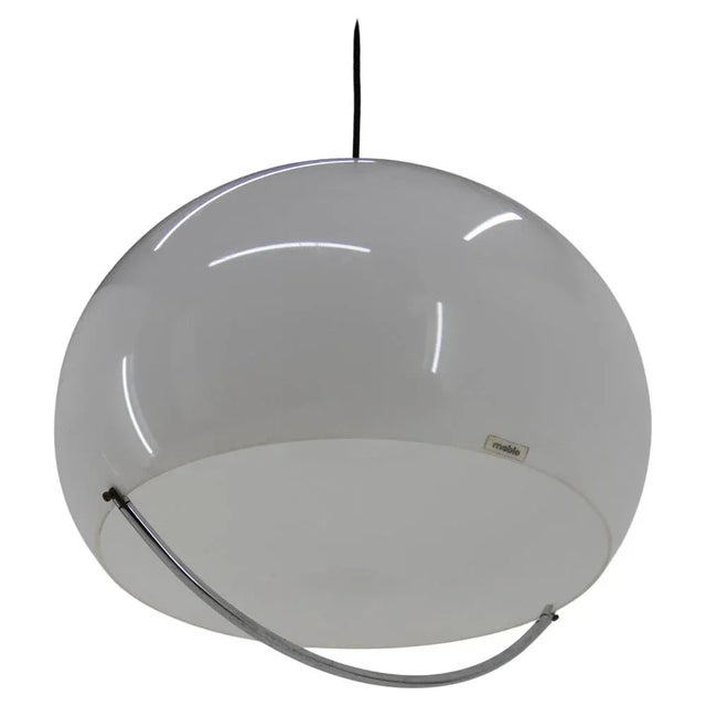 Mid-Century Pendant by Guzzini for Meblo, Italy, 1970s For Sale - Image 12 of 12