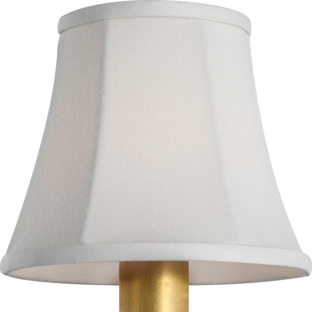 Traditional Visual Comfort Signature 5" Silk Bell Empire Shade For Sale - Image 3 of 3