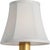 Traditional Visual Comfort Signature 5" Silk Bell Empire Shade For Sale - Image 3 of 3