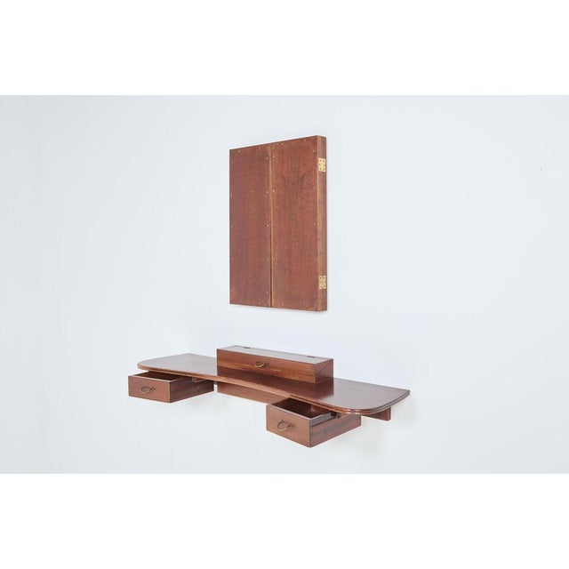 Console & Mirror by Holm for Bolighus, Set of 2 For Sale - Image 3 of 9