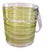 Vintage Green Swirl Acrylic Ice Bucket For Sale