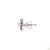 Modern 1940s 2.79 Carat Round Brilliant Cut Diamond Ruby Earrings, Pair For Sale - Image 3 of 9