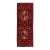 Mid-20th Century Caucasian Kazak Runner With Bird Motifs and Geometric Medallions in Crimson and Navy For Sale