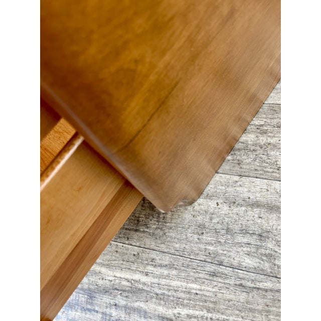 Refinished Mid Century Modern Five-Drawer Highboy Dresser by Heywood Wakefield Circa 1950s For Sale - Image 12 of 18
