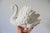 White Vintage White Porcelain Swan Planter For Sale - Image 8 of 11