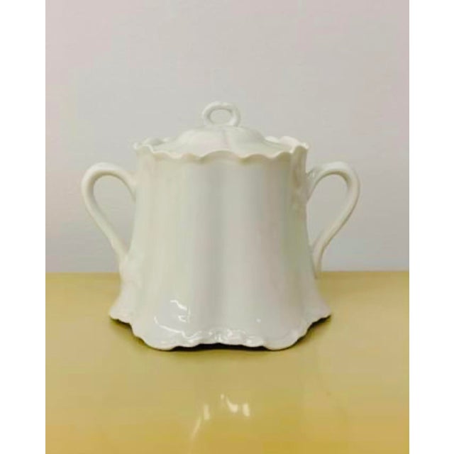 Gorgeous Vintage Haviland Limoges Sugar Bowl with Lid made in France. Stunning piece in excellent vintage condition!...