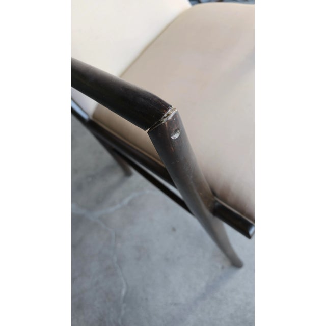 1950s Set of 6 Sabre Leg Dining Chairs by Robsjohn-Gibbings for Widdicomb For Sale - Image 12 of 14