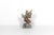 Stunning carved freestanding stone sculpture with birds and flowers. Some minor chips or scratches around the edges, as...