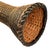 African Early 20th Century Tutsi Wedding Basket Vase Rwanda 38 inch For Sale - Image 3 of 4