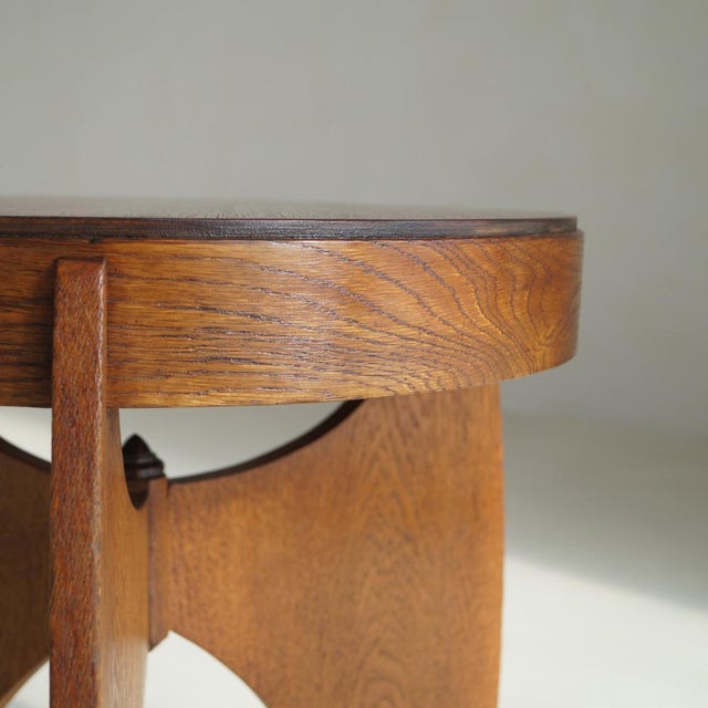 Amsterdam School Accent Table by L. J. Verweij for Intima Amsterdam, 1920s For Sale - Image 16 of 18