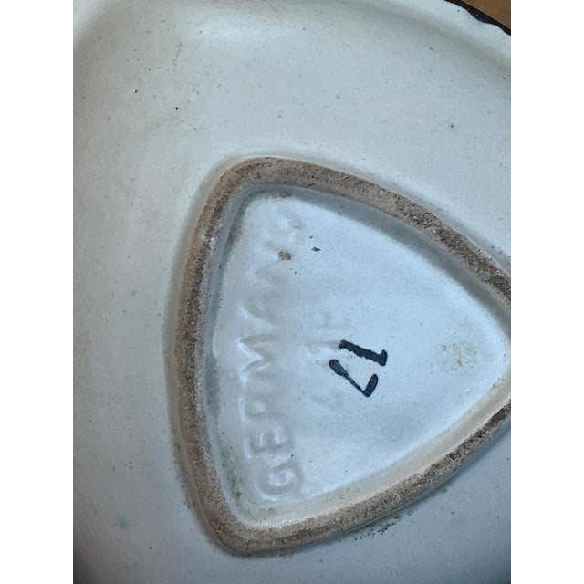 Mid 20th Century Vintage West German Hand Painted Bowl For Sale - Image 5 of 12