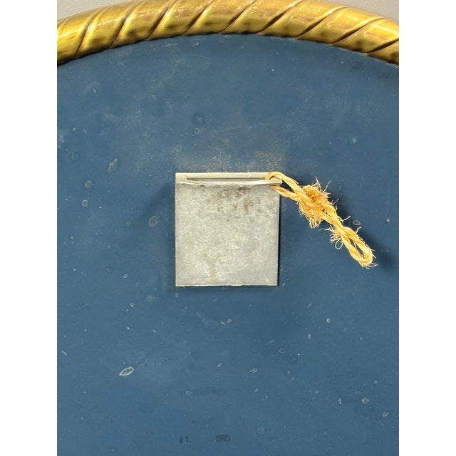 Mid-Century German Brass Rope Mirrors, 1970s, Set of 2 For Sale - Image 14 of 18