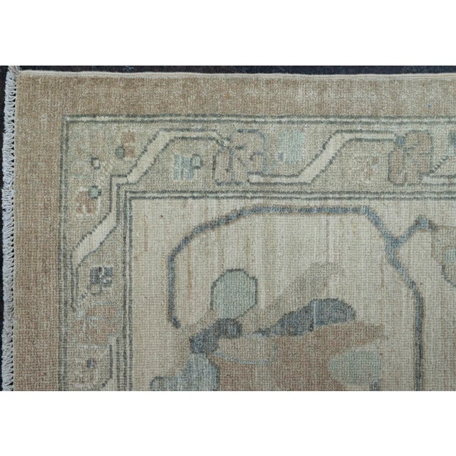 Early 21st Century Oushak Rug 11'11" x 15'1" For Sale - Image 5 of 8