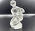 Lady with a Fawn Figurine in Crystal, 1980s For Sale - Image 9 of 15