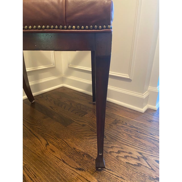 Brown Hendredon Hanover Side Chairs - a Pair For Sale - Image 8 of 10