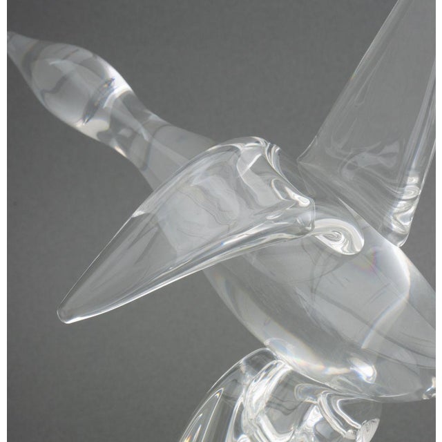 Transparent Steuben Glass Animalier Sculptures, 5 For Sale - Image 8 of 18