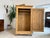 Biedermeier Cabinet in Natural Wood For Sale - Image 4 of 11