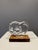 1960s Vintage Glass Lion by Lars Hellsten, 1960 For Sale - Image 5 of 6