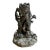 Japanese 19th Bronze Tree Sculpture With Figure For Sale
