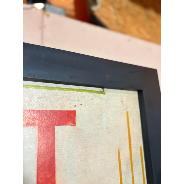 Original Hand-Painted "Shoot Till-U-Win" Carnival Sign For Sale In Chicago - Image 6 of 12