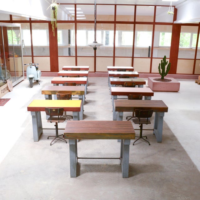 Desk / Console Table by Diamantfabriek for Fermetti For Sale - Image 3 of 18