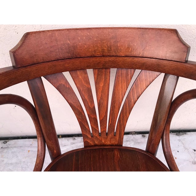 Vintage Beech Armchairs, 1950s, Set of 4 For Sale - Image 11 of 18