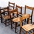 1940’s harlequin english solid children’s chapel chairs - set of six england has a wonderfully rich heritage for making...