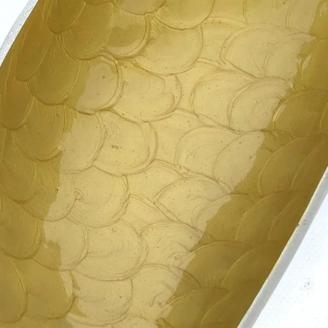 Vintage Italian Enamelled Aluminum Dish, 1970s For Sale - Image 6 of 11