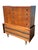 Brown Vintage Mid Century Modern Tall Dresser Chest of Drawers Gentlemen’s Chest by American of Martinsville For Sale - Image 8 of 10