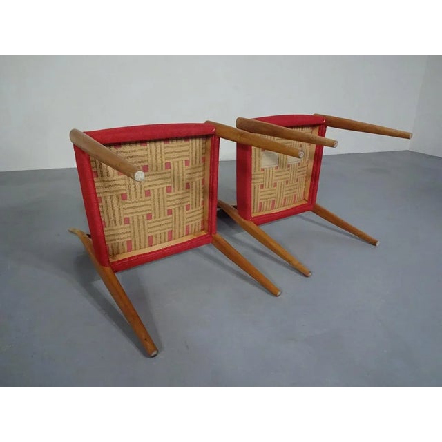 Set of Danish Oak Dining Chairs, 1960s For Sale - Image 11 of 17