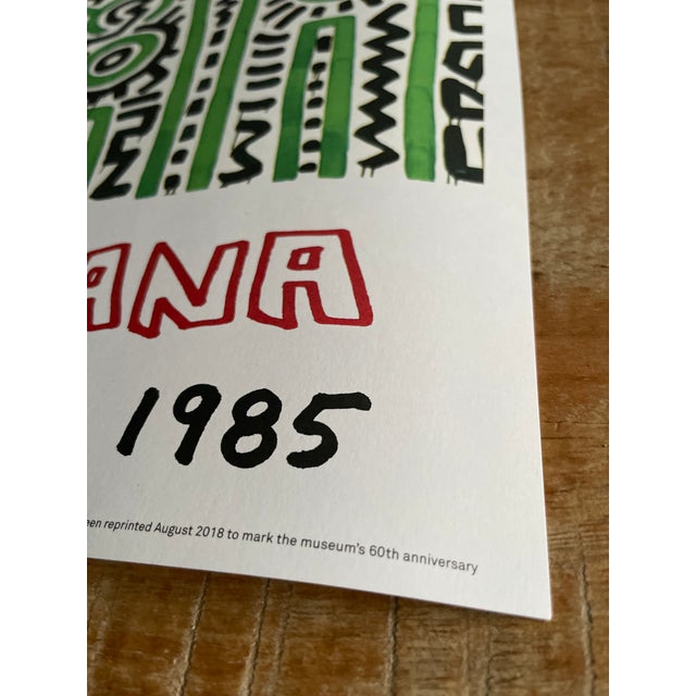 2010s Keith Haring (1958-1990), Homo Decorans, 1985, Anniversary Poster Louisiana Archive, 2018, Printed in Denmark For Sale - Image 5 of 10