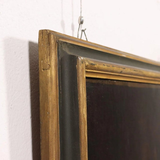 Lombard School, Still Life with Grapes, Flowers and Mushrooms, Late 1600s, Oil on Canvas, Framed For Sale - Image 8 of 10