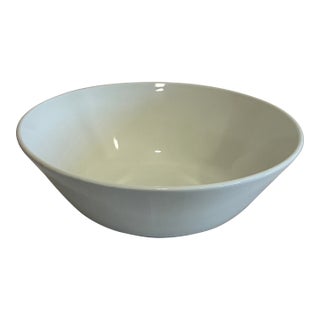 Vintage Johnson Brothers White Ironstone Bowl, England For Sale