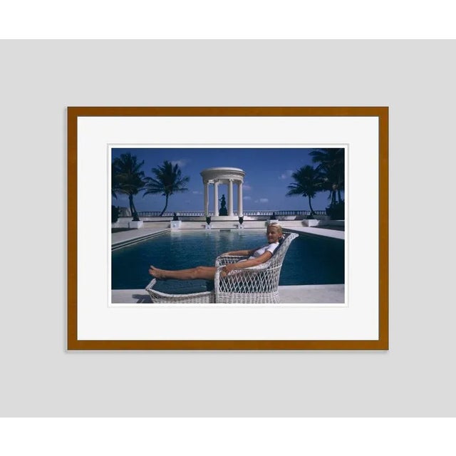 Modern CZ’s House 1955 by Slim Aarons Framed C-Print For Sale - Image 3 of 3
