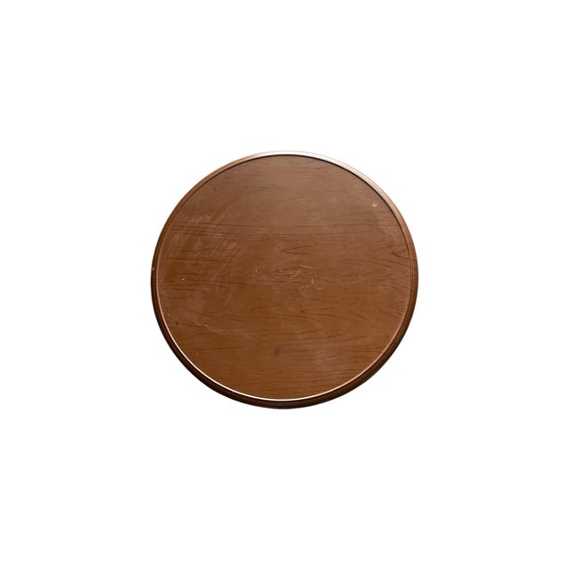 Ceramic Mid Century Maddux of California Pottery Large Serving Tray Lazy Susan For Sale - Image 7 of 8