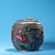 This exquisite vintage lidded jar is a beautiful example of traditional metalwork and enameling. Crafted from copper and...