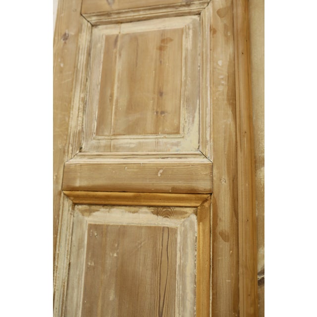 Rustic European Late 19th Century Double French Doors - a Pair For Sale - Image 3 of 5