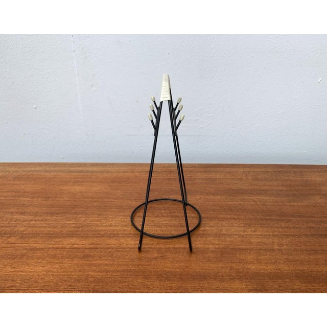 Mid-Century String Cutlery Holder, 1960s For Sale - Image 4 of 18