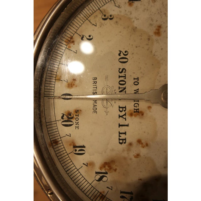 Antique Cast Iron Model 216 Scale from Salter's For Sale - Image 5 of 8